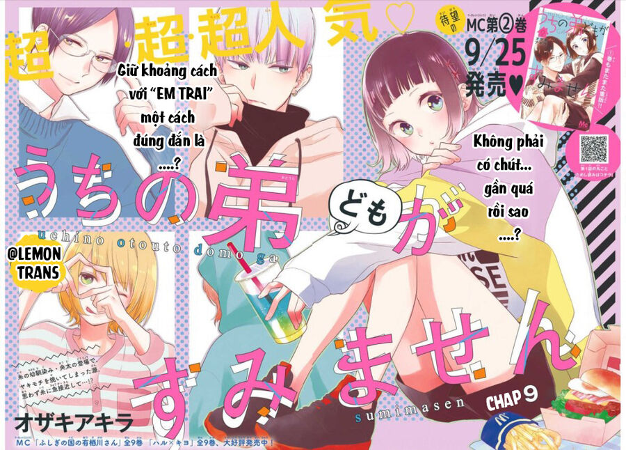 Xin Lỗi Nhé Mấy Đứa Em Của Tôi. Chapter 9 - Trang 1