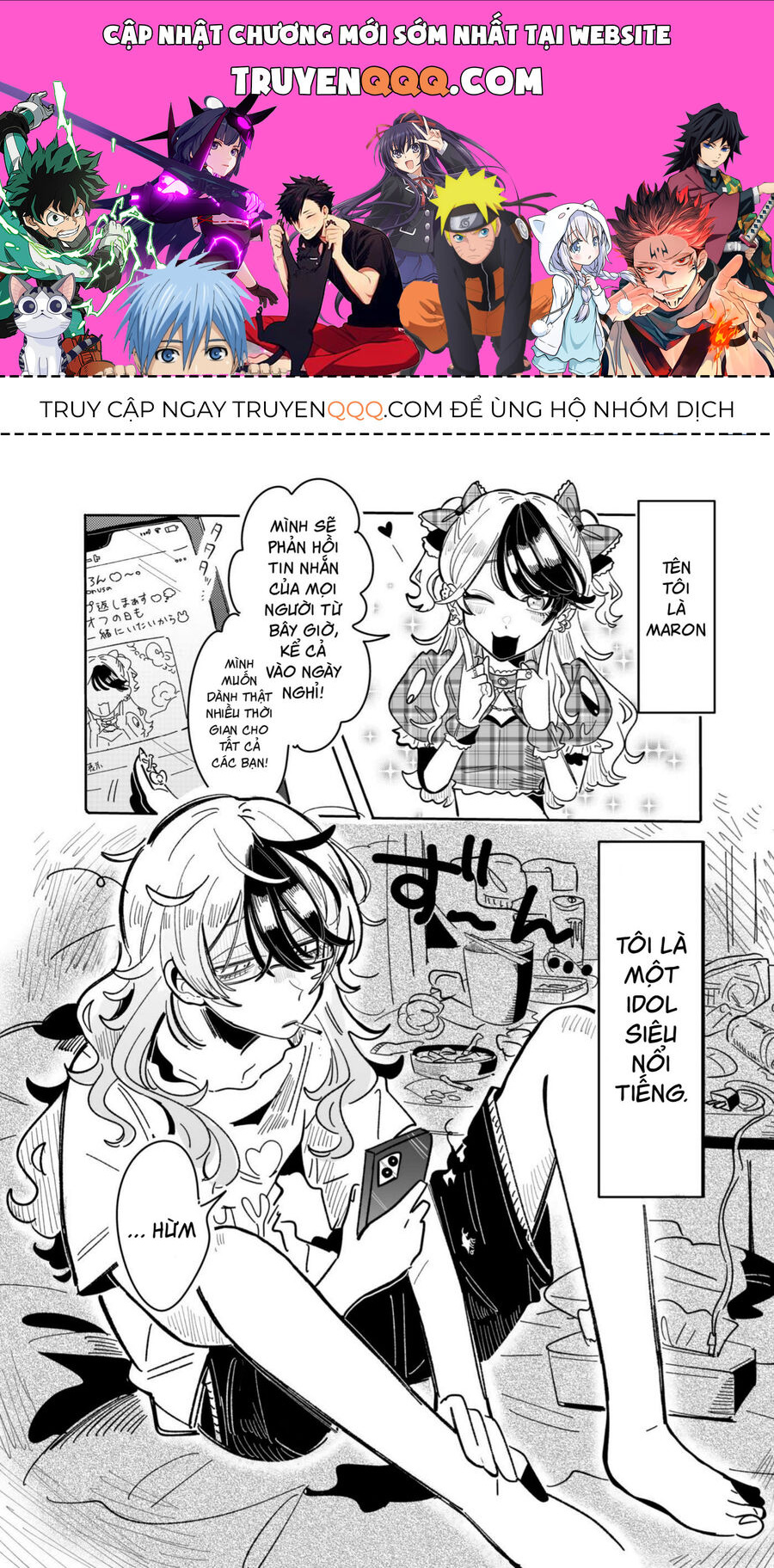 Chuyện Về Tôi Vô Tình Trở Thành Quản Lí Của Một Idol Kì Lạ Chapter 7 - Trang 0
