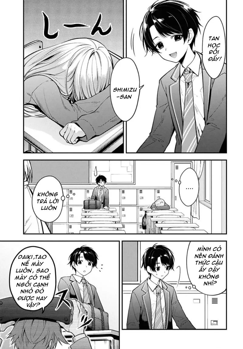 Tonari No Seki No Yankee Shimizu-San Ga Kami O Kuroku Sometekita Chapter 1 - Trang 1