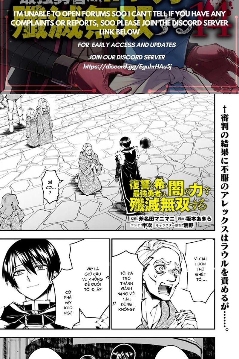Fukushuu O Koinegau Saikyou Yuusha Wa, Yami No Chikara De Senmetsu Musou Suru Chapter 106 - Trang 1