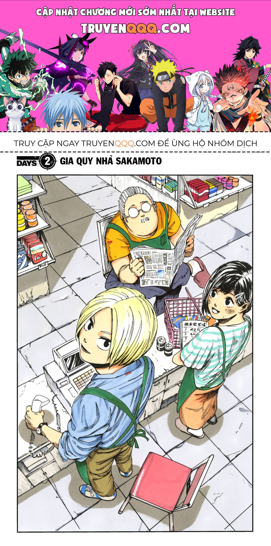 Sakamoto Days (Bản Màu) Chapter 2 - Trang 0