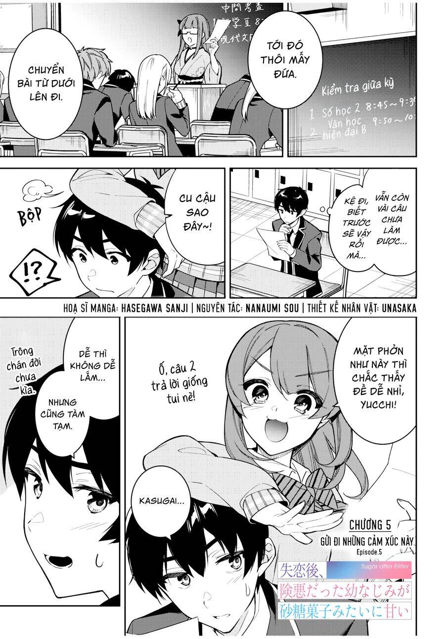 Shitsurengo, Kenaku Datta Osananajimi Ga Sato Kashi Mitai Ni Amai ~ Sugar After Bitter ~ Chapter 5 - Trang 1