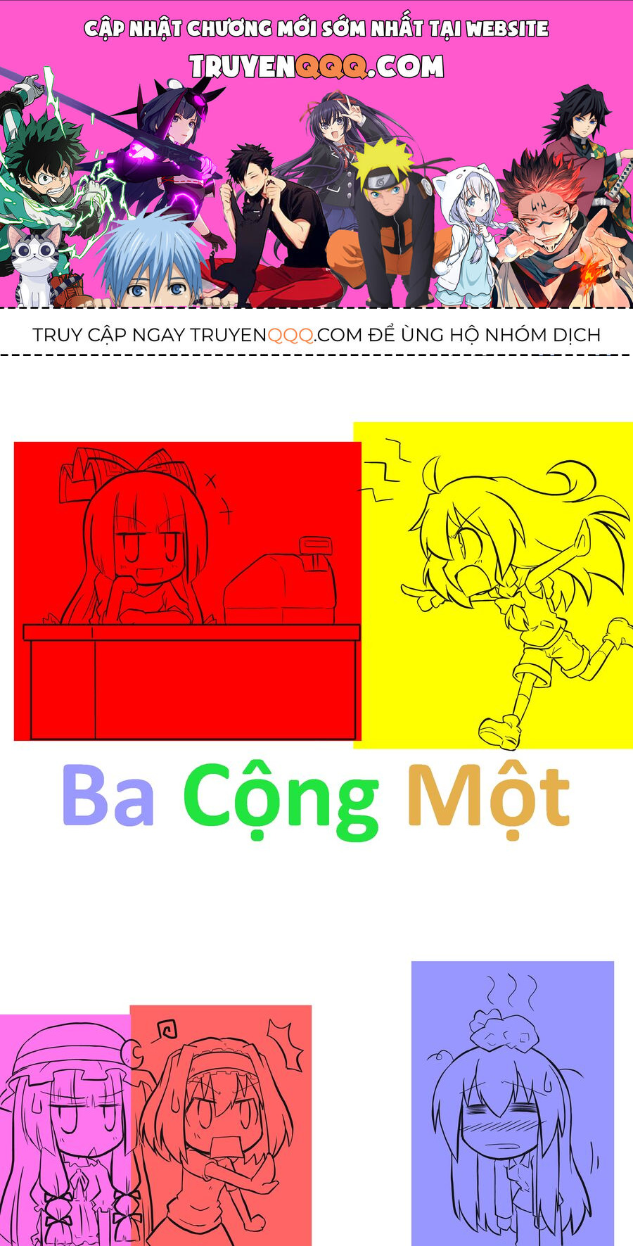 Ba Cộng Một Chapter 14 - Trang 0