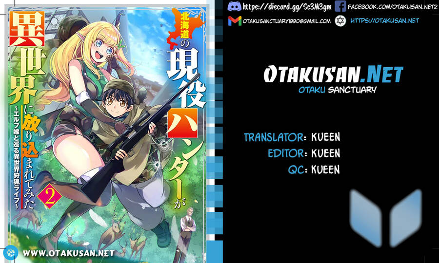 Một Thợ Săn Nhanh Nhẹn Ở Hokkaido Bị Ném Vào Một Thế Giới Khác Chapter 6 - Trang 0