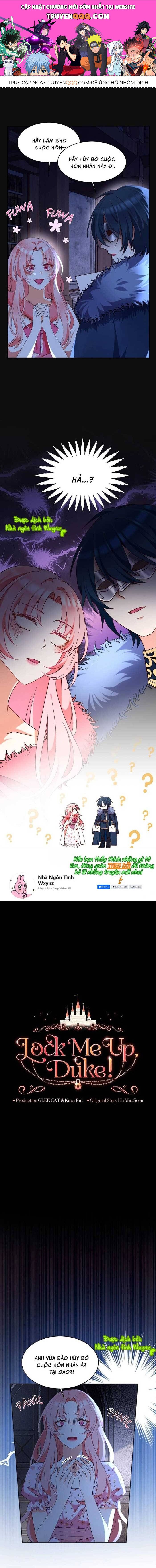 Nhốt Tôi Lại Đi, Công Tước! Chapter 4 - Trang 0