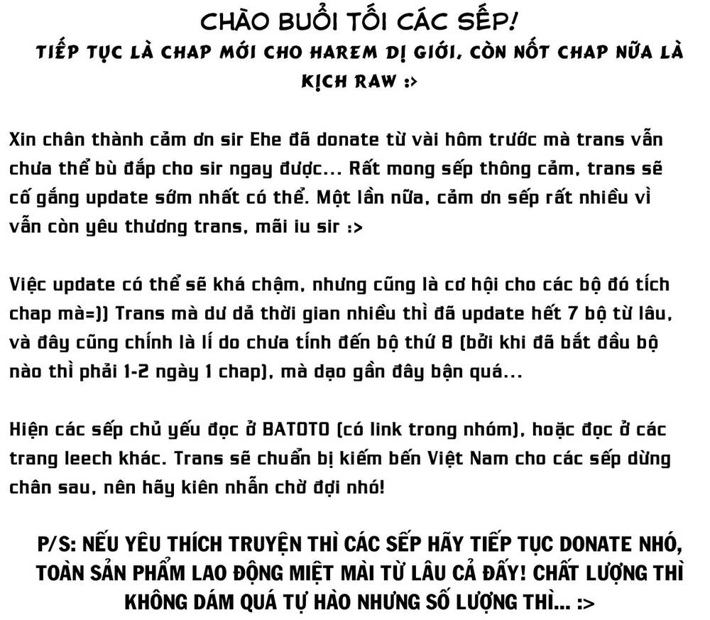 Thiết Lập Dàn Harem Tại Thế Giới Khác Chapter 80 - Trang 0