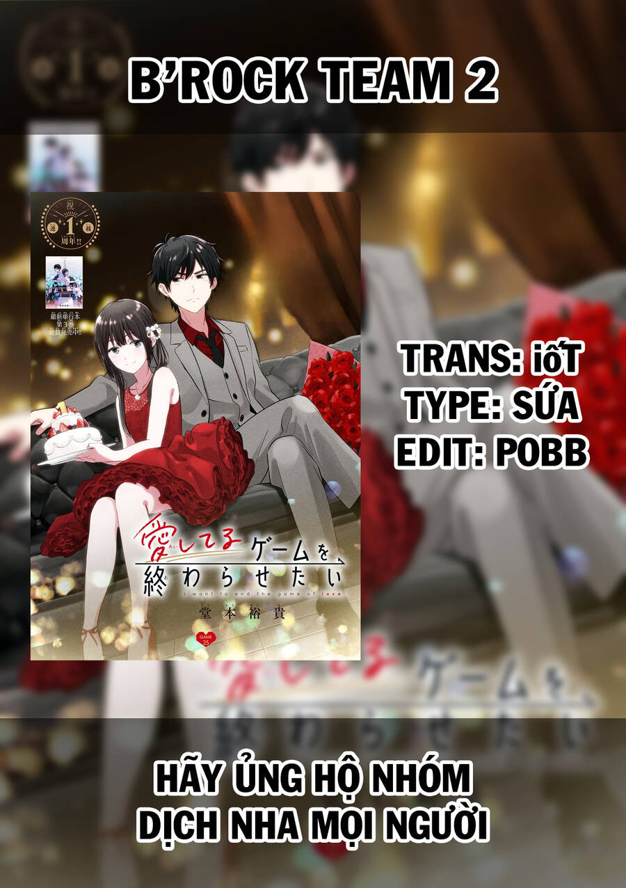 Aishiteru Game Wo Owarasetai Chapter 28 - Trang 0