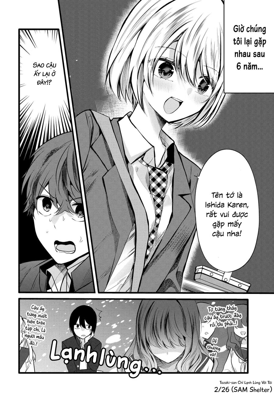 Tozaki-San Chỉ Lạnh Lùng Mỗi Mình Tôi Chapter 5 - Trang 1