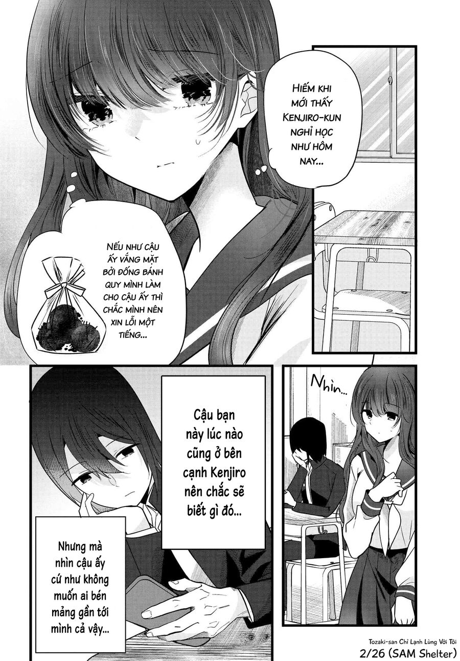 Tozaki-San Chỉ Lạnh Lùng Mỗi Mình Tôi Chapter 4 - Trang 1