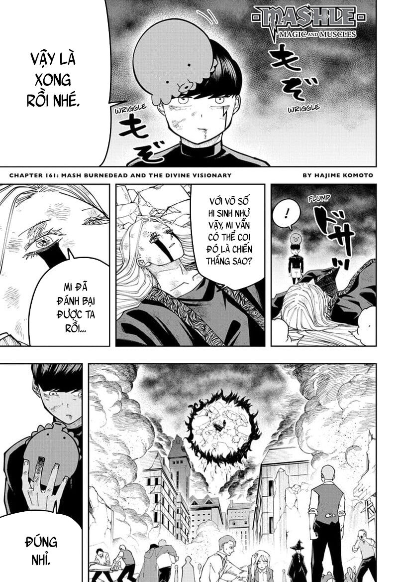 Mashle: Magic And Muscles Chapter 161 - Trang 1