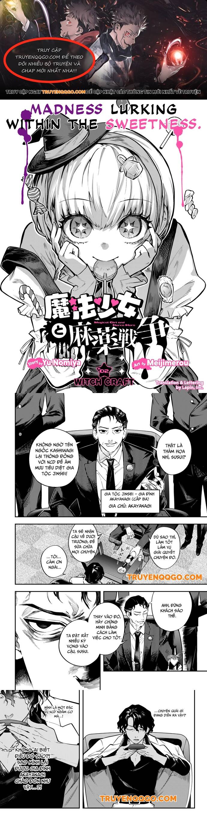 Thiếu Nữ Ma Pháp Và Cuộc Chiến Chất Cấm Chapter 2 - Trang 0