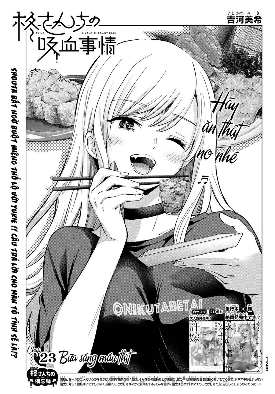 Every Day In A Vampire Family Chapter 23 - Trang 1