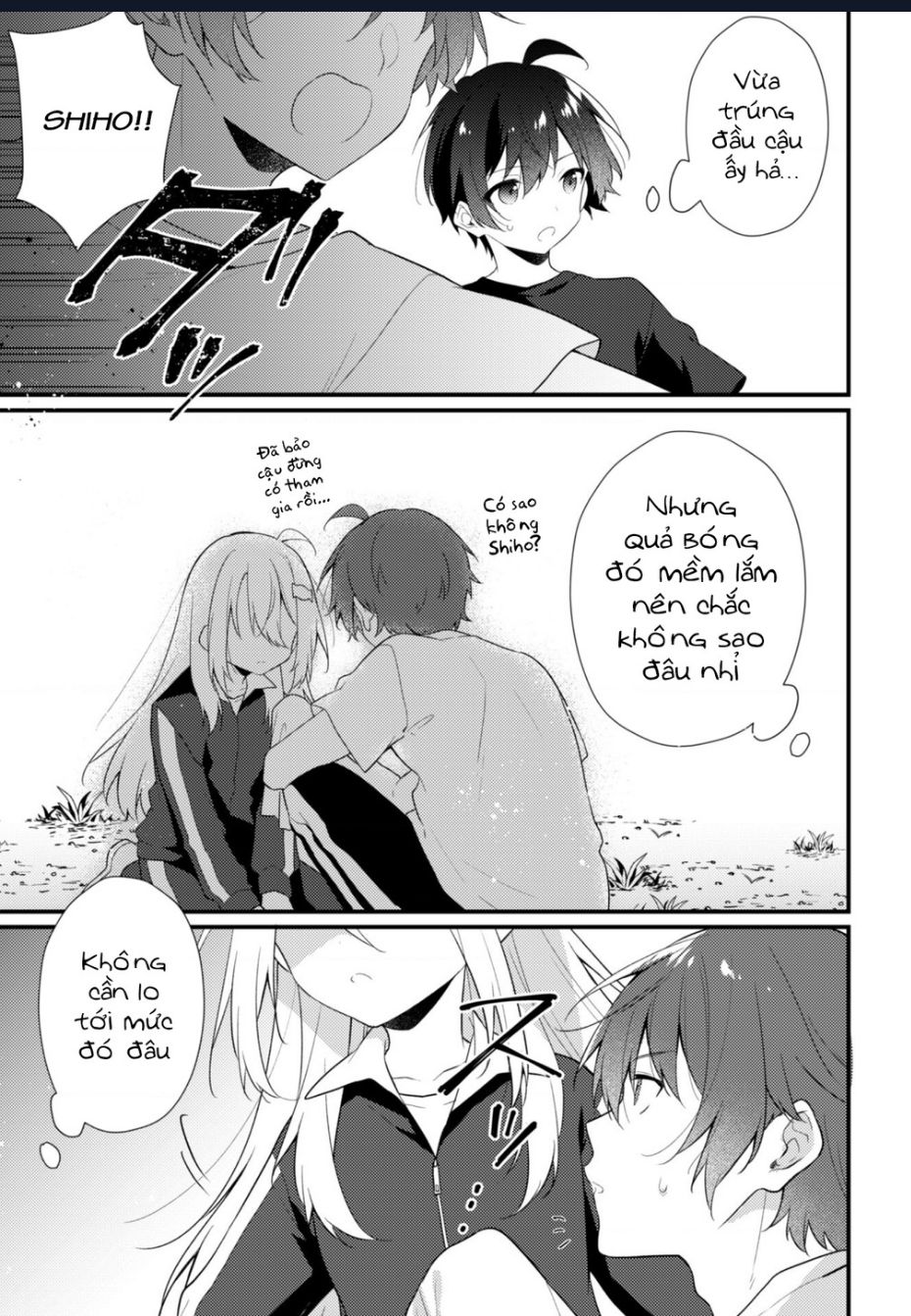 Shimotsuki-San Chỉ Thích Nhân Vật Nền Chapter 13.2 - Trang 1