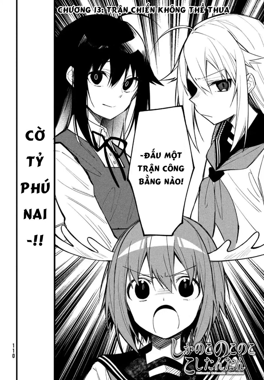 Bạn Nai Nokotan Của Tôi Chapter 13 - Trang 1