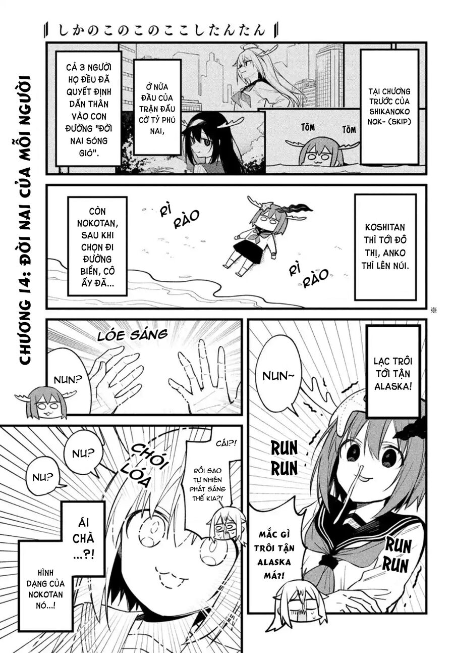 Bạn Nai Nokotan Của Tôi Chapter 14 - Trang 1