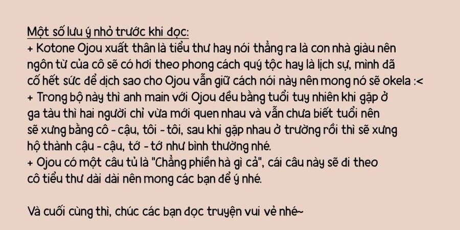 Lần Đầu Của Tiểu Thư Chapter 1 - Trang 0