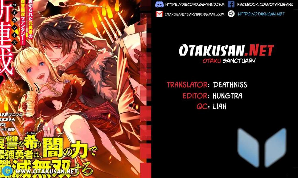 Fukushuu Wo Koinegau Saikyou Yuusha Wa, Yami No Chikara De Senmetsu Musou Suru Chapter 1 - Trang 0
