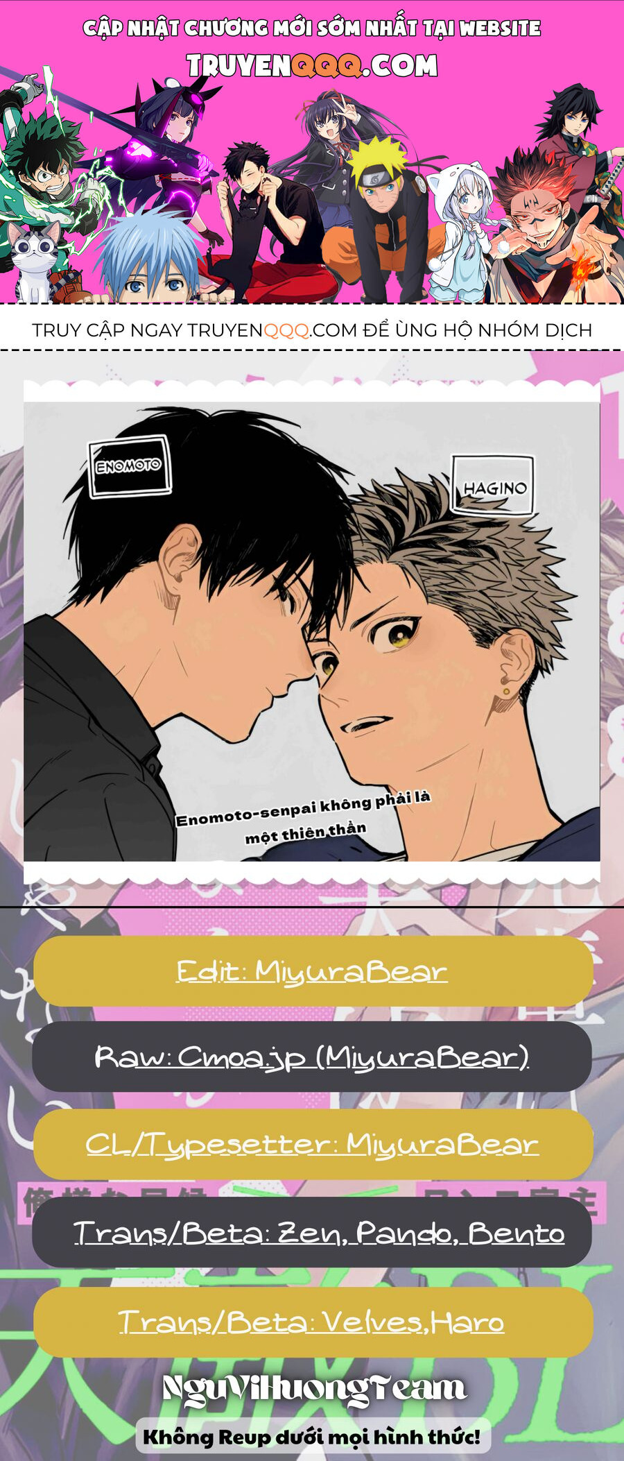 Enomoto-Senpai Không Phải Là Một Thiên Thần Chapter 1 - Trang 0