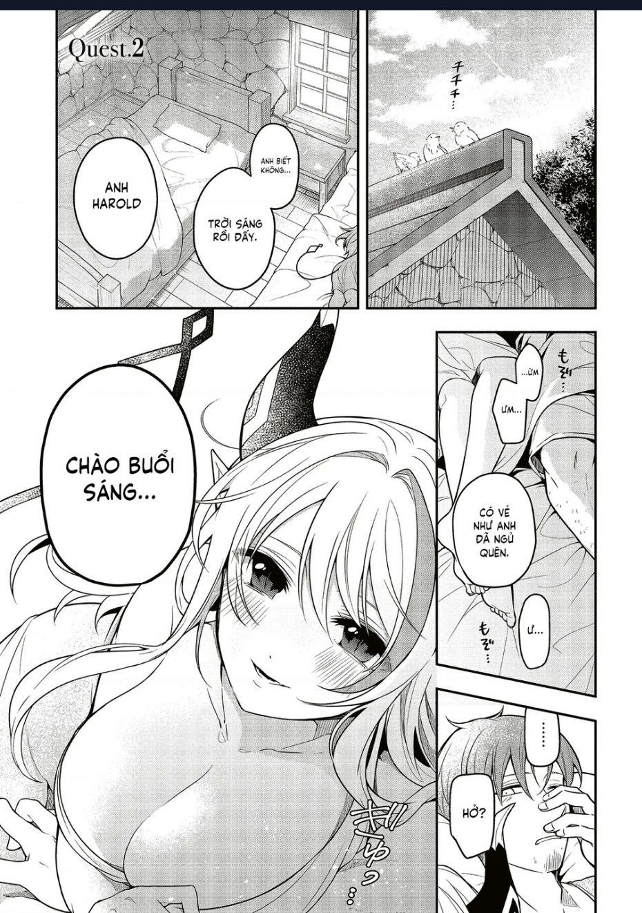 Sứ Mệnh Shinkon : Con Gái Quỷ Vương Muốn Quyến Rũ Dũng Giả Nghiêm Túc ♡ Chapter 2 - Trang 0