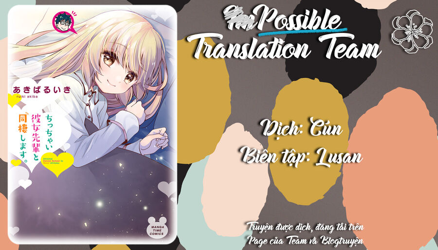 Sống Chung Với Senpai Kiêm Bạn Gái Nhỏ Nhắn Của Tôi Chapter 8 - Trang 1