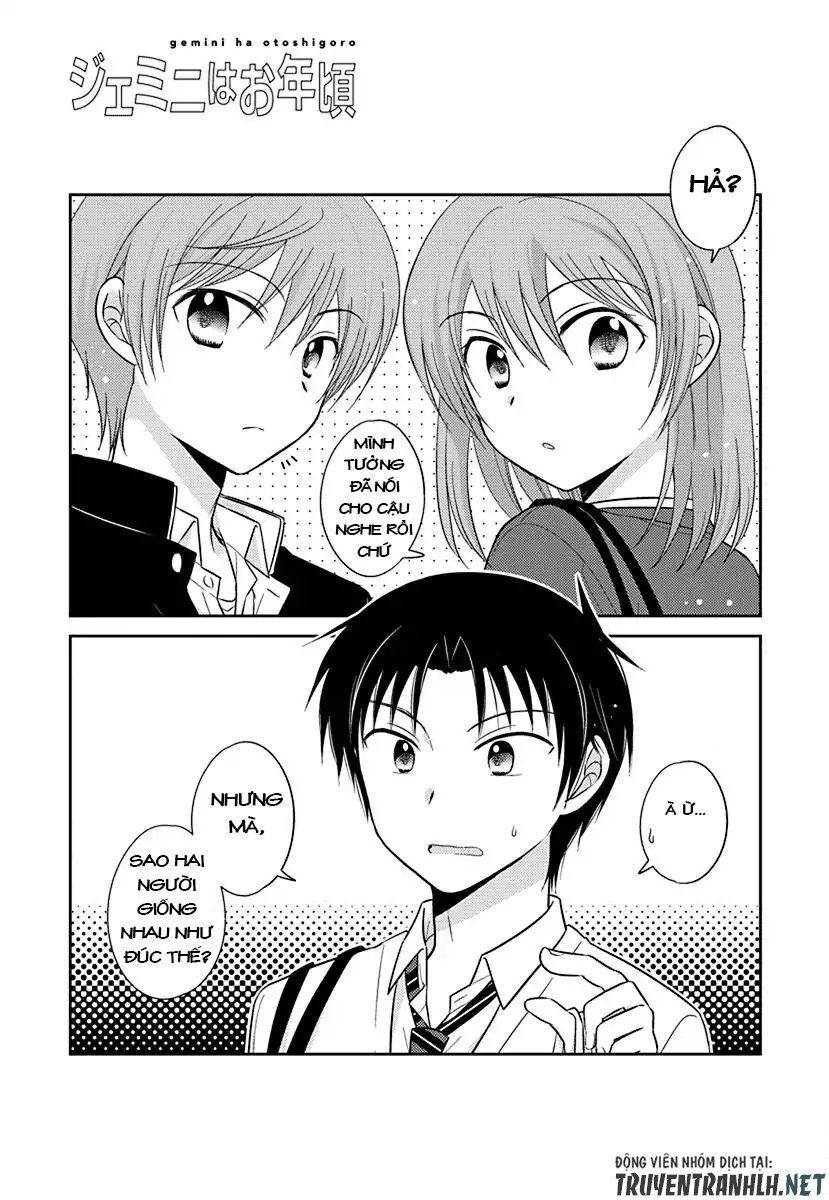 The Gemini Are My Age Chapter 1.1 - Trang 1