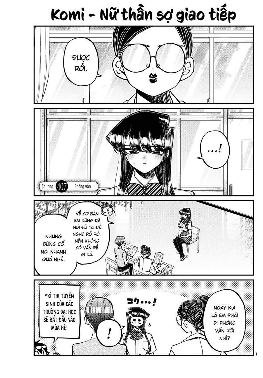 Komi Không Thể Giao Tiếp Chapter 407 - Trang 1