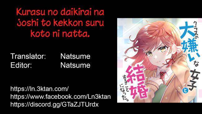 Kết Hôn Với Người Mà Tôi Ghét Nhất Chapter 13 - Trang 0