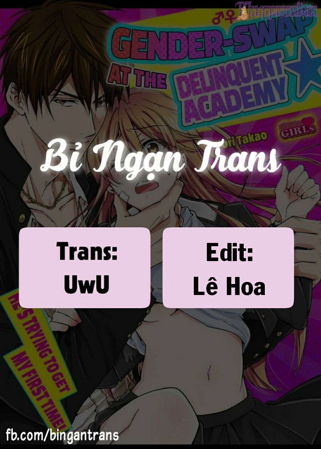 Nyotaika Yankee Gakuen Chapter 50 - Trang 0