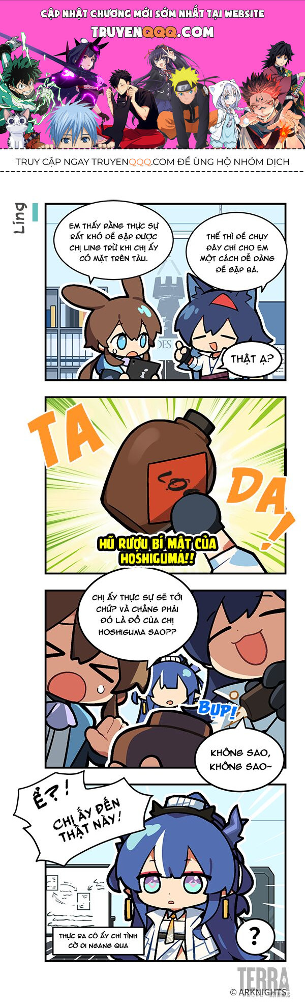 Minh Nhật Phương Chu: 123 Rhodes Island!? Chapter 3 - Trang 0