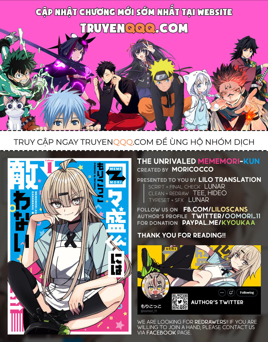Mememori-Kun Vô Đối Chapter 8 - Trang 0