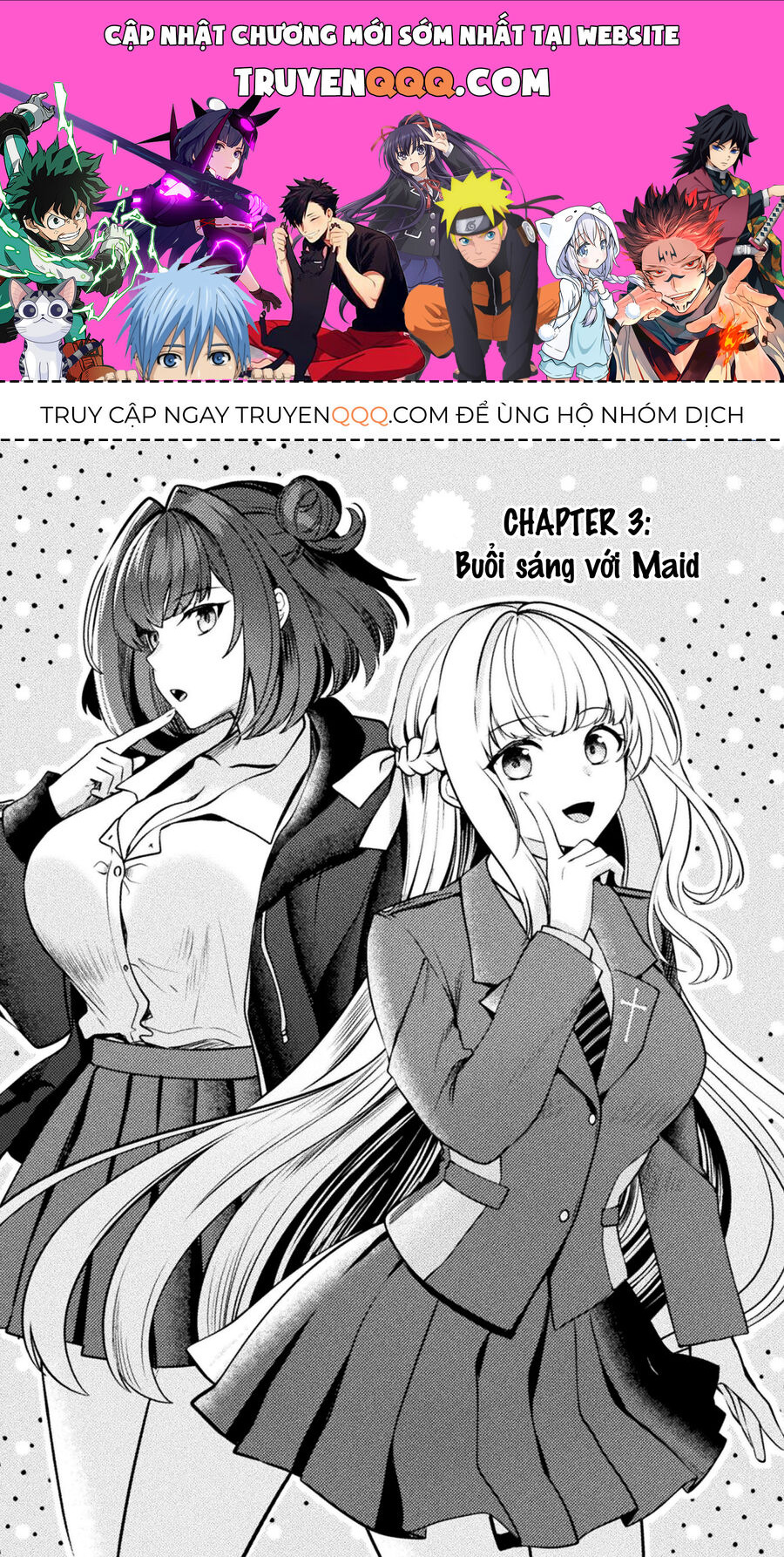Tôi Sẽ Trở Thành Maid Mà Cậu Hằng Mong Ước! Chapter 3 - Trang 0