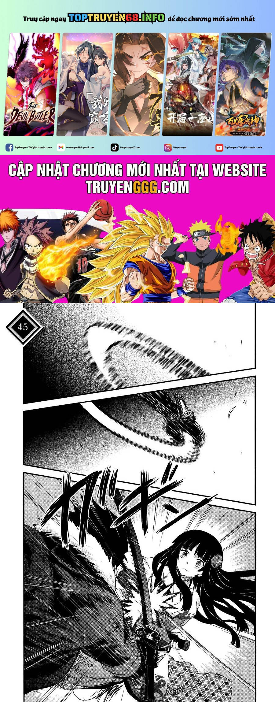 Getsurin Ni Kiri Saku Chapter 45 - Trang 1
