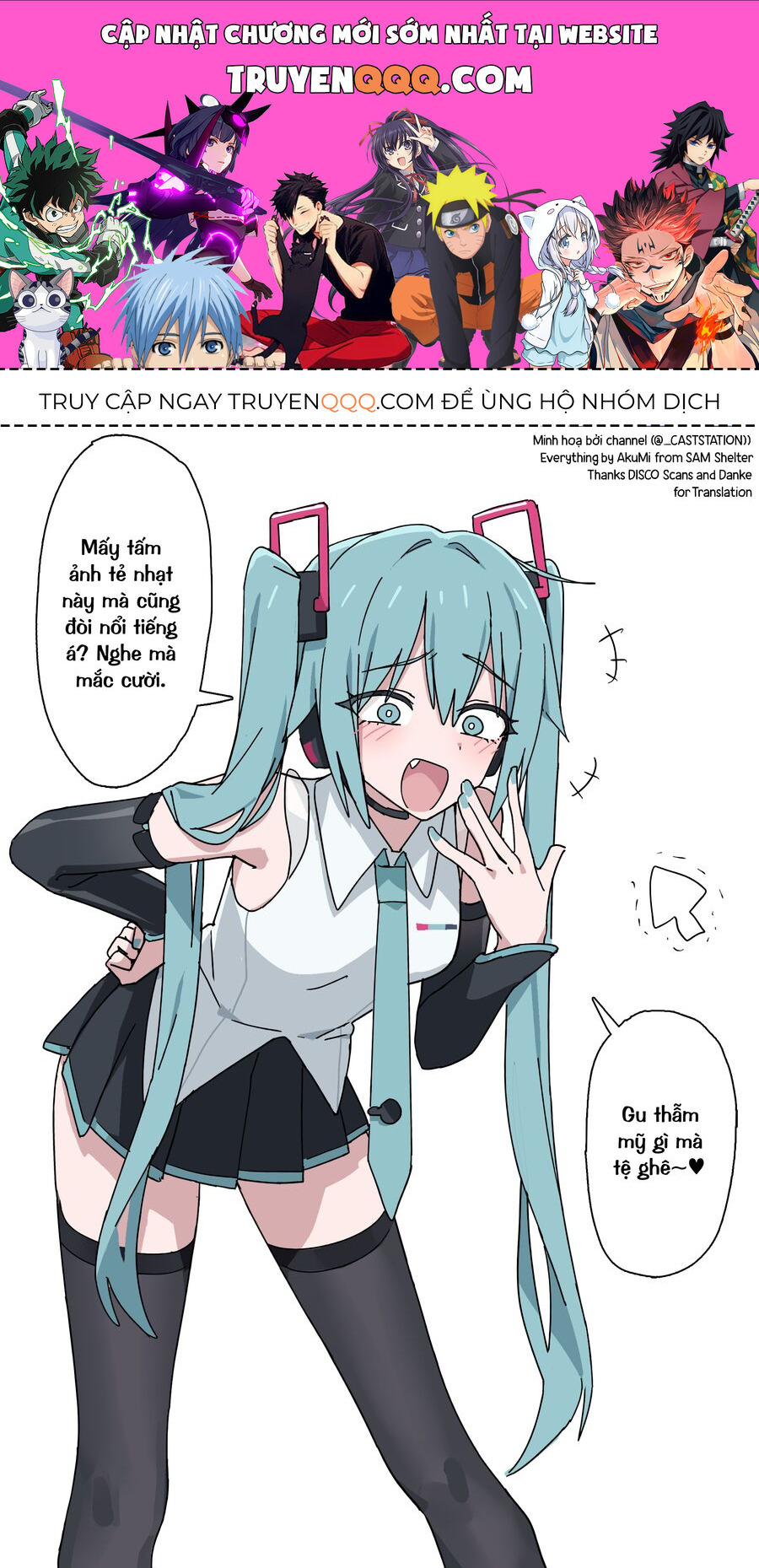 Miku Ngỗ Nghịch Chapter 2 - Trang 0