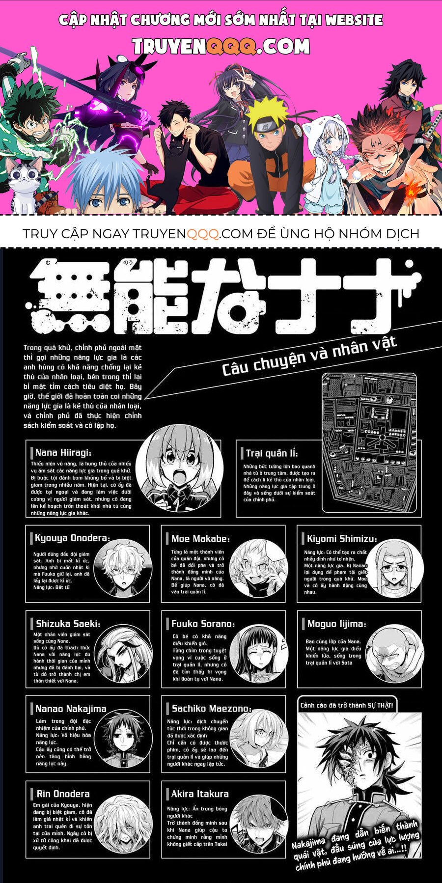 Munou Na Nana Chapter 93 - Trang 0