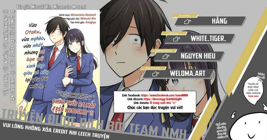 Vừa Otaku, Vừa Nghèo, Vừa Nhát, Nhưng Cô Bạn Gái Xinh Đẹp Giàu Có Này Lại Yêu Tôi Mới Lạ Chapter 1 - Trang 0