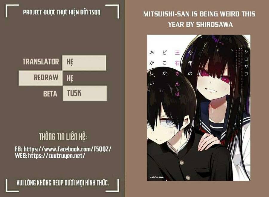 Mitsuishi-San Wa Doko Ka Okashii Chapter 6 - Trang 0
