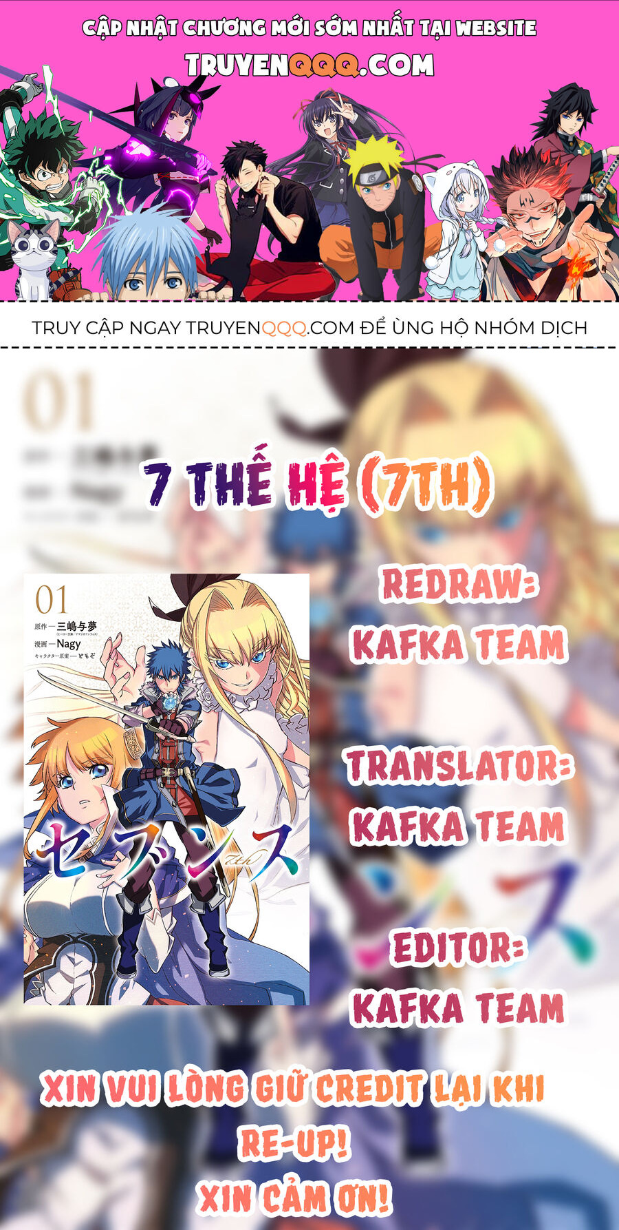 Bảy Thế Hệ Chapter 5 - Trang 0
