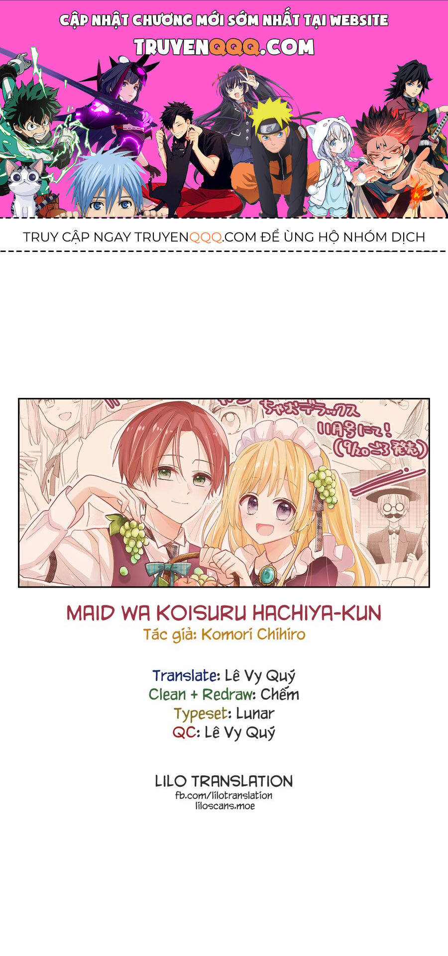 Hầu Gái Hachiya-Kun Biết Yêu Chapter 7 - Trang 0