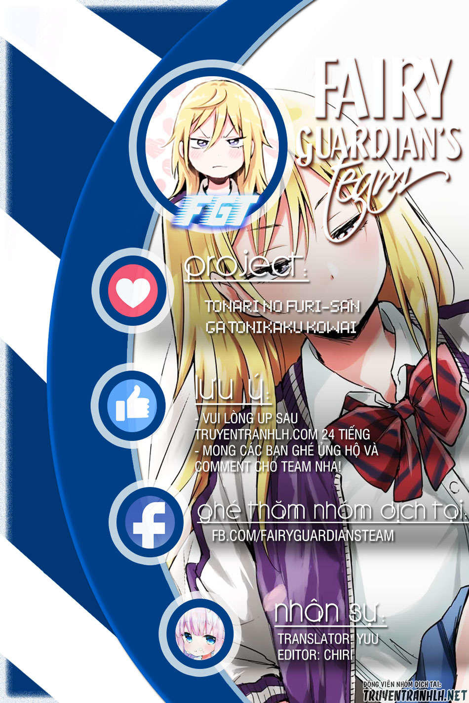 Tonari No Furi-San Ga Tonikaku Kowai Chapter 3 - Trang 1