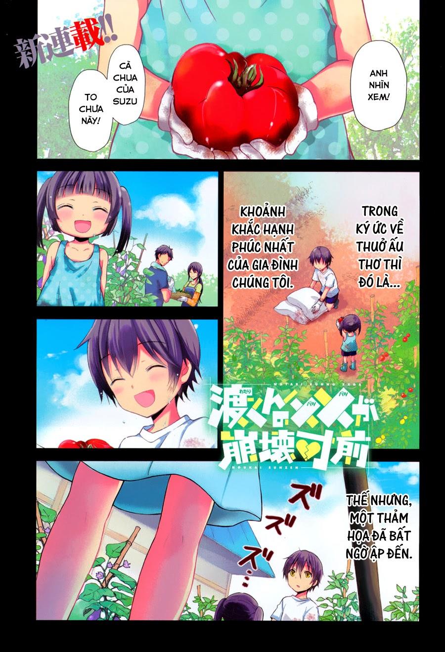 Watari-Kun No Xx Ga Houkai Sunzen Chapter 1 - Trang 0
