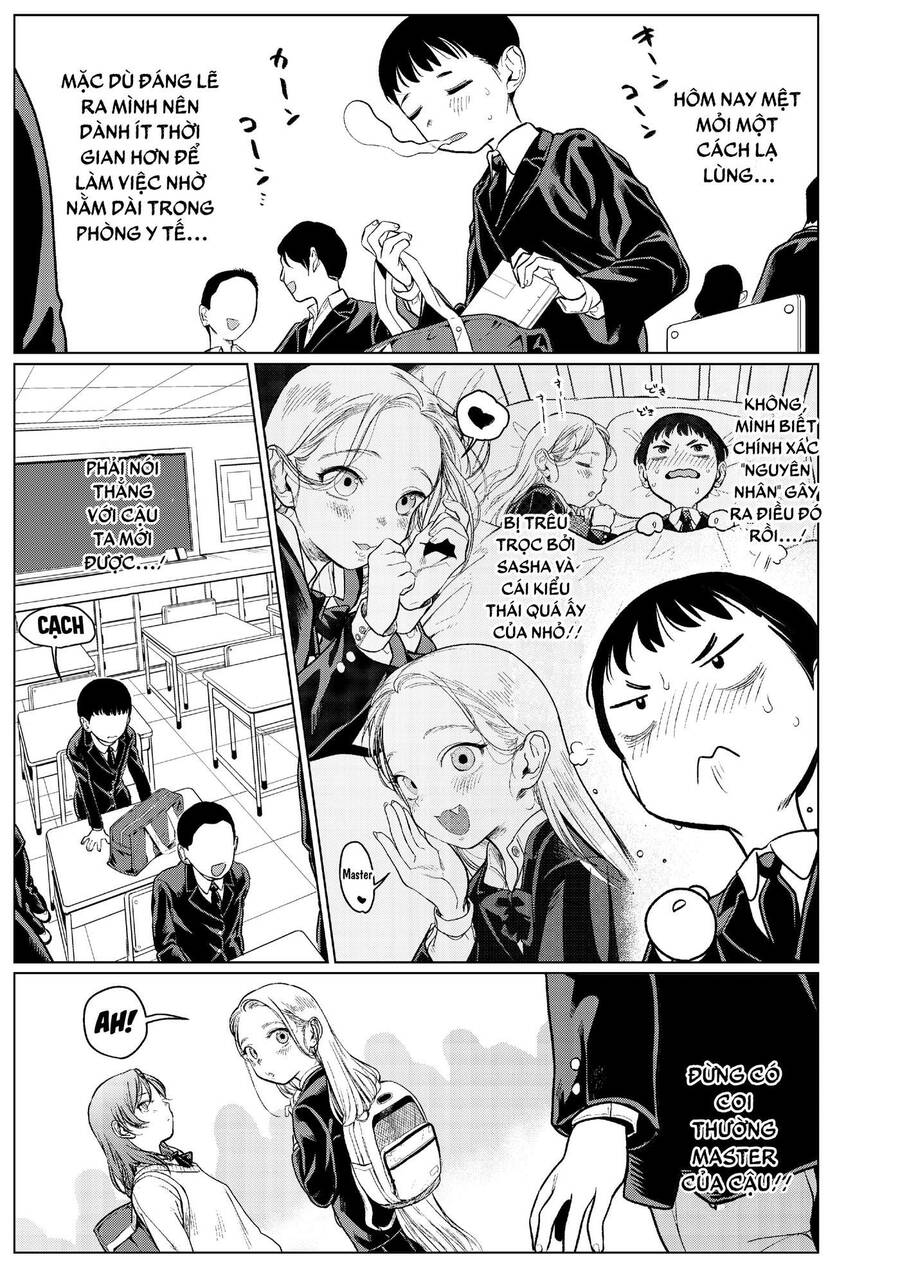 Bé Sơ Trung Sasha Và Thằng Bạn Otaku Cùng Lớp Chapter 5 - Trang 0