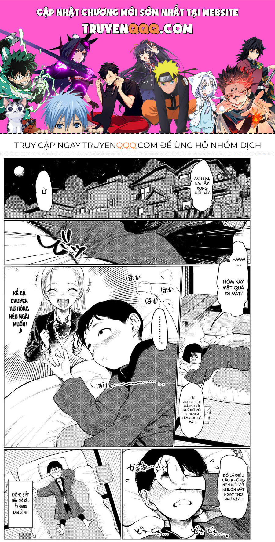 Bé Sơ Trung Sasha Và Thằng Bạn Otaku Cùng Lớp Chapter 18 - Trang 0