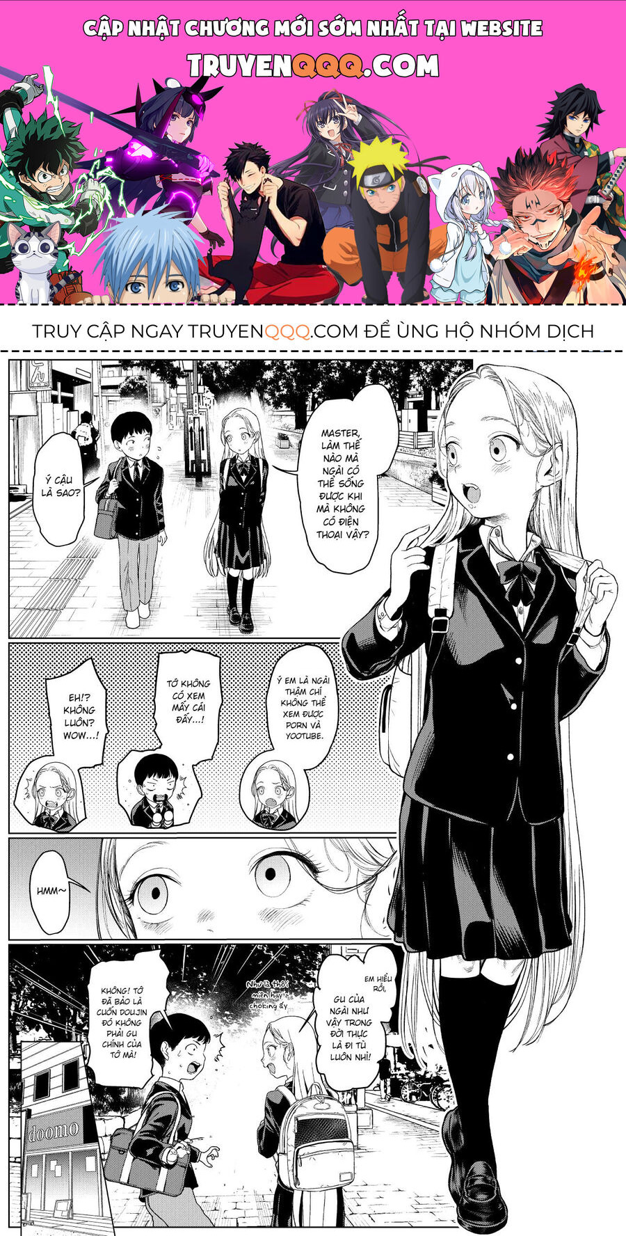 Bé Sơ Trung Sasha Và Thằng Bạn Otaku Cùng Lớp Chapter 20 - Trang 0