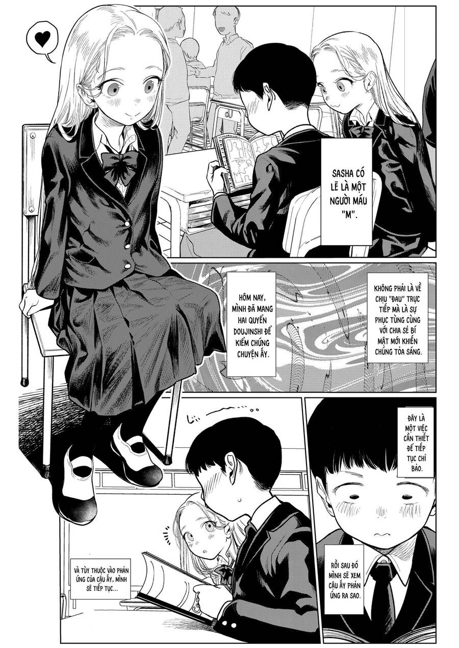 Bé Sơ Trung Sasha Và Thằng Bạn Otaku Cùng Lớp Chapter 7.5 - Trang 0