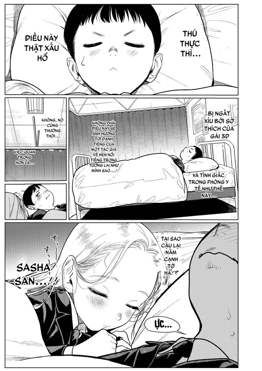 Bé Sơ Trung Sasha Và Thằng Bạn Otaku Cùng Lớp Chapter 4 - Trang 0