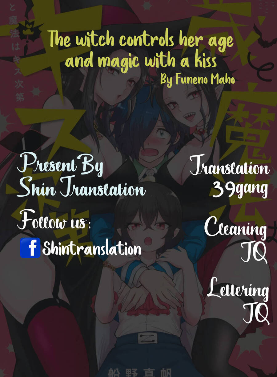 The Witch Controls Her Age And Magic With A Kiss Chapter 1 - Trang 0