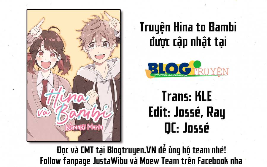 Hina Và Bambi Chapter 4 - Trang 1