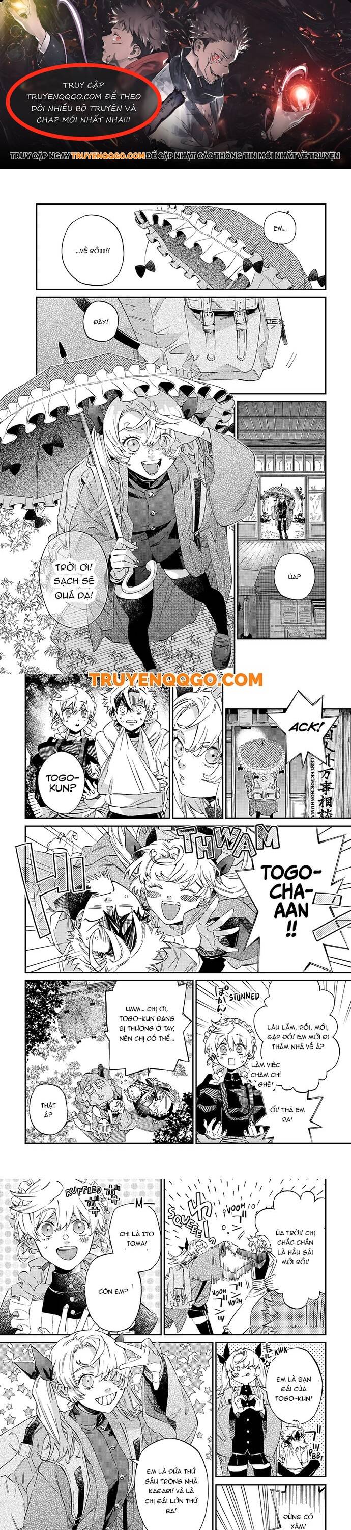 Gia Đình Quái Vật Kagari Chapter 10 - Trang 0