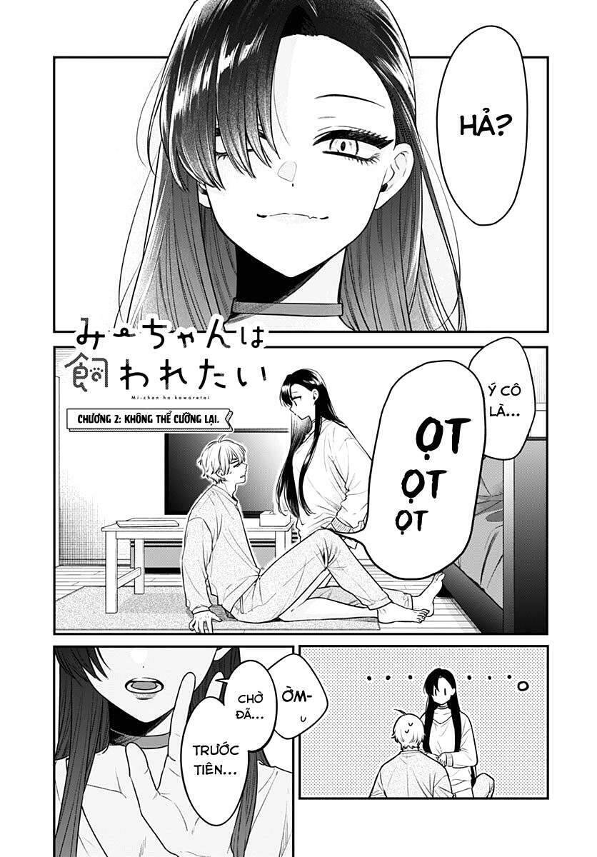 Mi-Chan Wa Kawaretai Chapter 2 - Trang 1