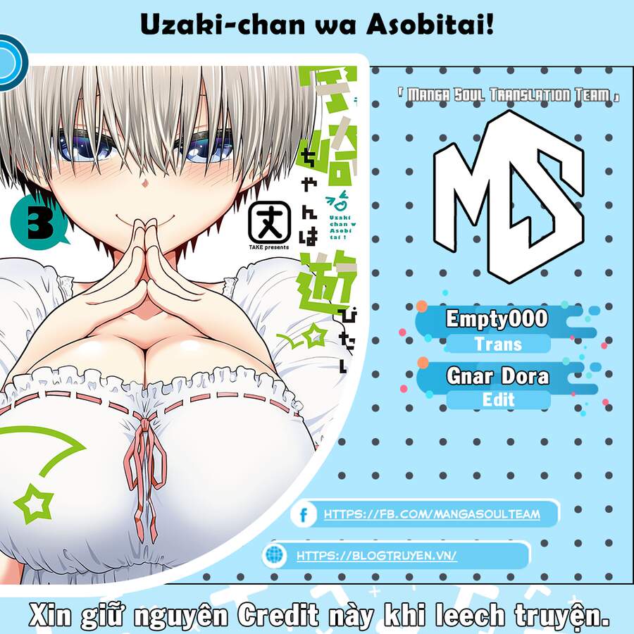 Uzaki-Chan Muốn Đi Chơi! Chapter 42 - Trang 0